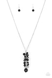 Ballroom Belle - Black - Necklace - Paparazzi Accessories